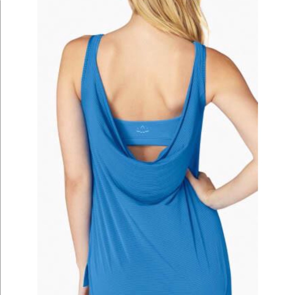 Beyond Yoga Cross the Line Tank Large